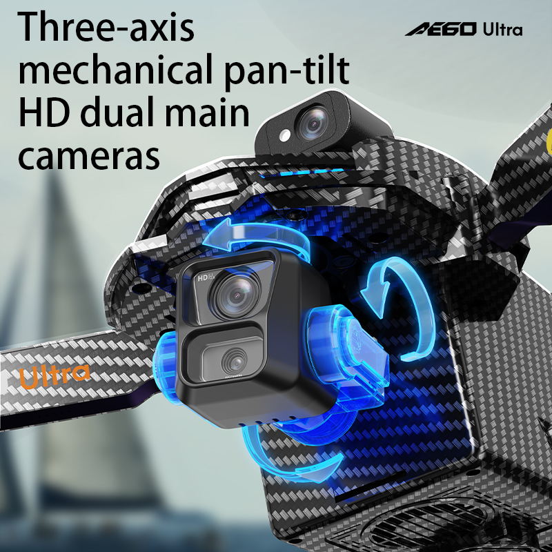 Profesjonalny dron AE60 GPS z  – Drone Racing Camera recenzja i cena